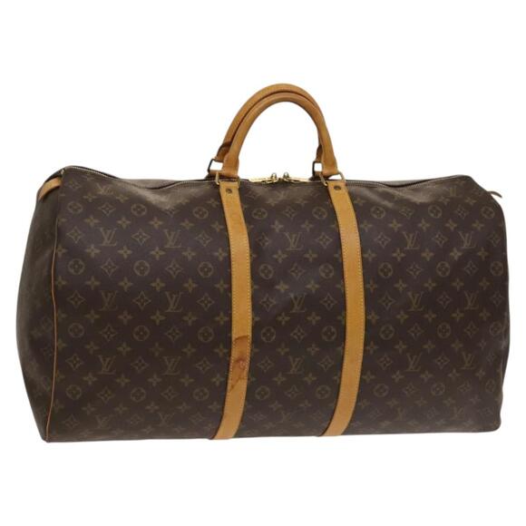 LOUIS VUITTON Monogram Keepall 60 Boston Bag M41422 - Picture 1 of 16